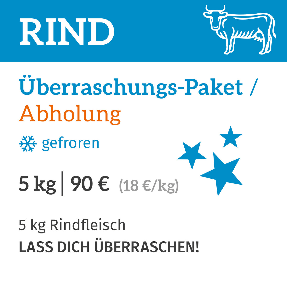 Rinder-Überraschungs-Paket / Abholung am 06.+07.11.2026